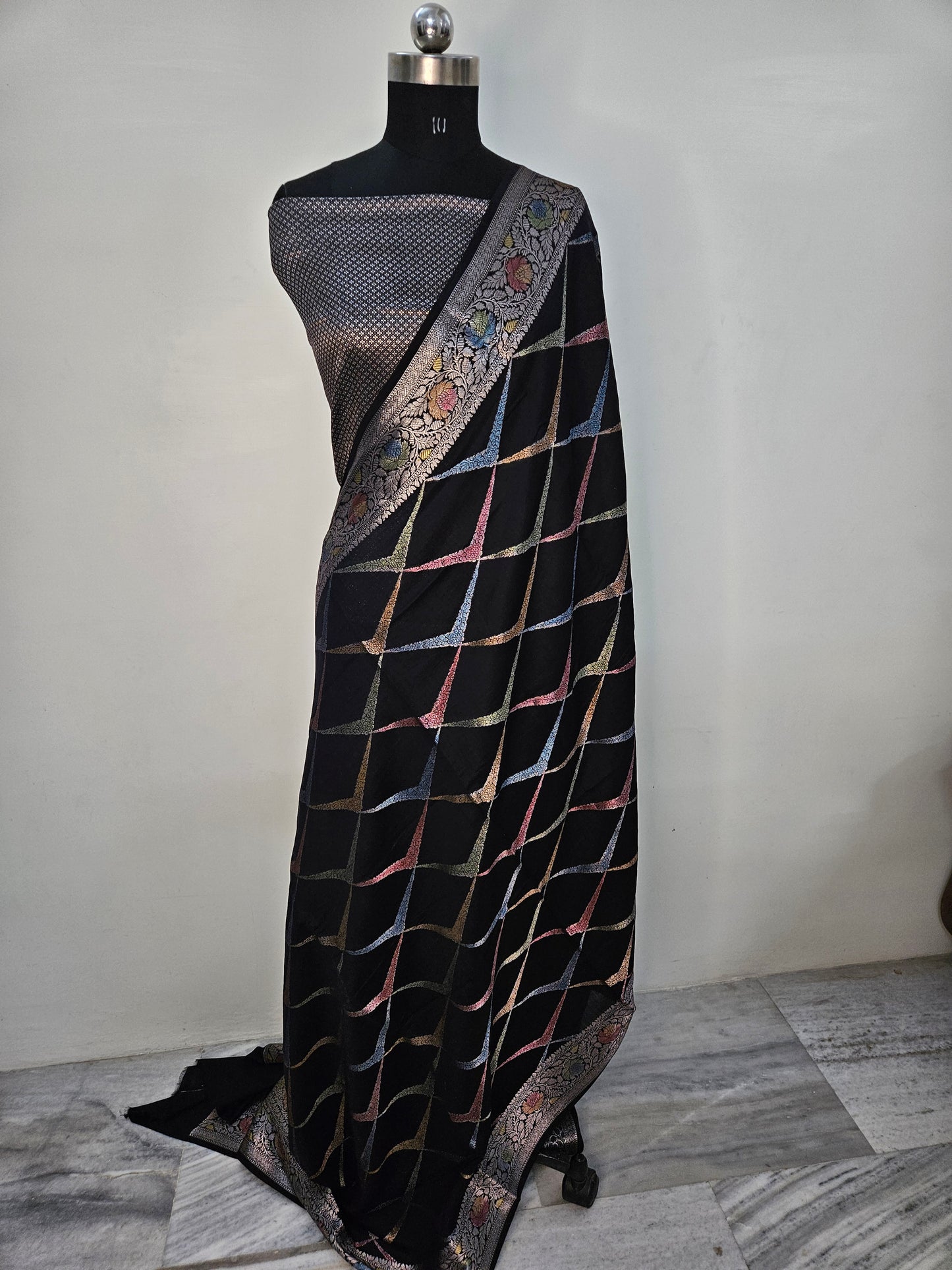 Pure Chiniya Silk Woven Banarasi Saree